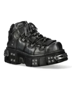Outlet New Rock Anke Boot Back Tower With ace -106Phc-V2