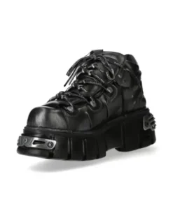 Outlet New Rock Anke Boot Back Tower With ace -106Phc-V2