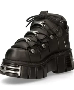 Hot New Rock Anke Boot Back Tower With ace -106-V1