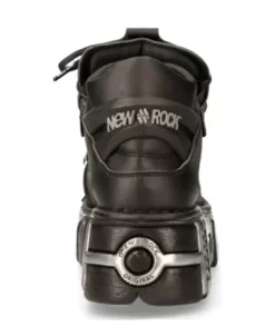 Hot New Rock Anke Boot Back Tower With ace -106-V1