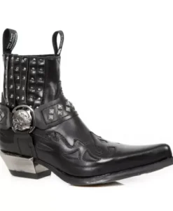 New New Rock Anke Boot Back Wet  -7950-9