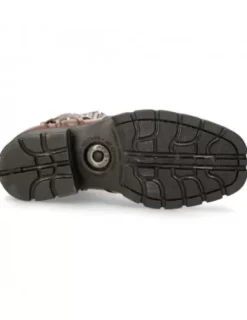 New New Rock Anke Boot otorcyce -7637-C1
