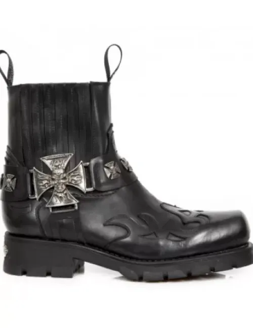 Hot New Rock Anke Boot otorcyce -7647-C1