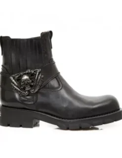 New New Rock Anke Boot otorcyce -7633-1