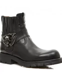 New New Rock Anke Boot otorcyce -7633-1