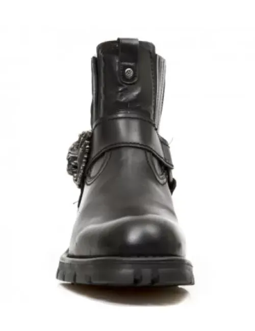 New New Rock Anke Boot otorcyce -7633-1
