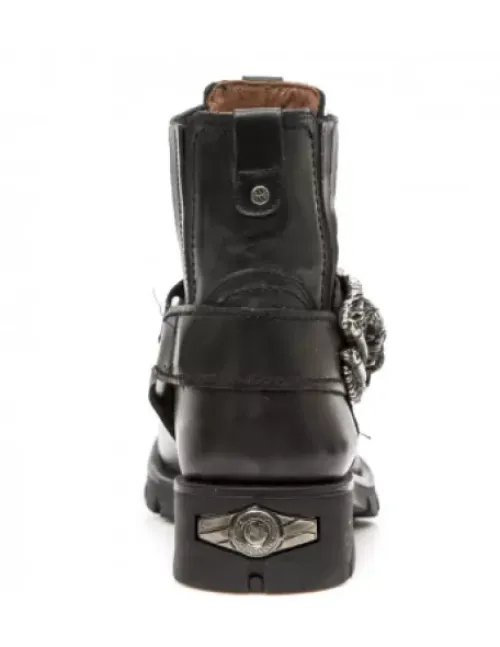 New New Rock Anke Boot otorcyce -7633-1