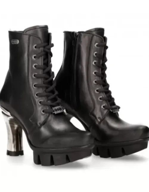 Hot New Rock Anke Boot Neopunk -Neopunk017-5