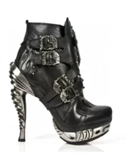 Hot New Rock Anke Boot Punk -ag005-C2