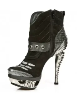 Sale New Rock Anke Boot Punk -ag013-C1
