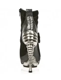Sale New Rock Anke Boot Punk -ag013-C1
