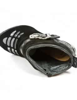 Sale New Rock Anke Boot Punk -ag013-C1