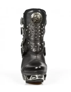 Outlet New Rock Anke Boot Punk -ag010-C1