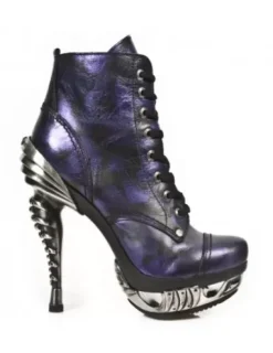 Clearance New Rock Anke Boot Punk -ag016-C9