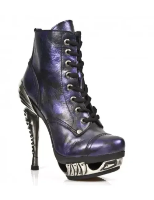 Clearance New Rock Anke Boot Punk -ag016-C9