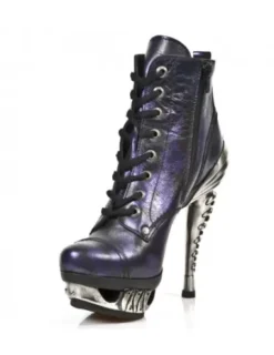 Clearance New Rock Anke Boot Punk -ag016-C9