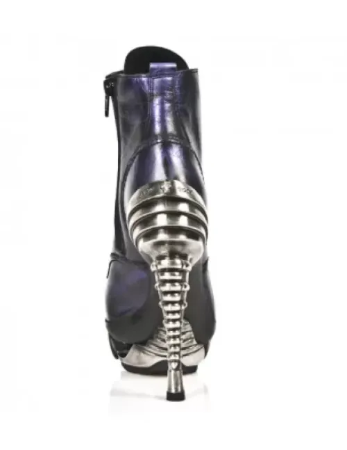 Clearance New Rock Anke Boot Punk -ag016-C9