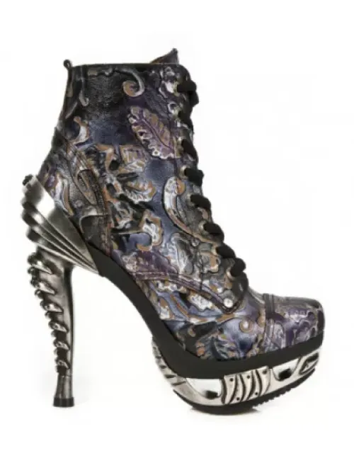 Best New Rock Anke Boot Punk -ag016-C19
