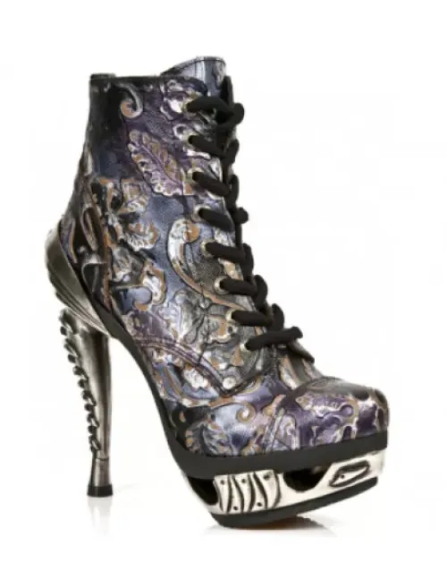 Best New Rock Anke Boot Punk -ag016-C19
