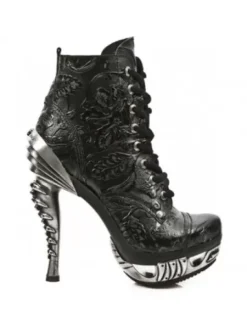 Discount New Rock Anke Boot Punk -ag016-C21