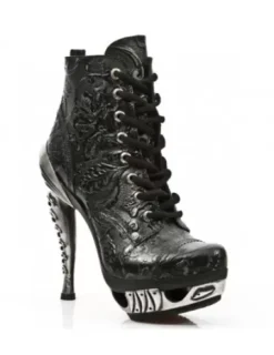 Discount New Rock Anke Boot Punk -ag016-C21