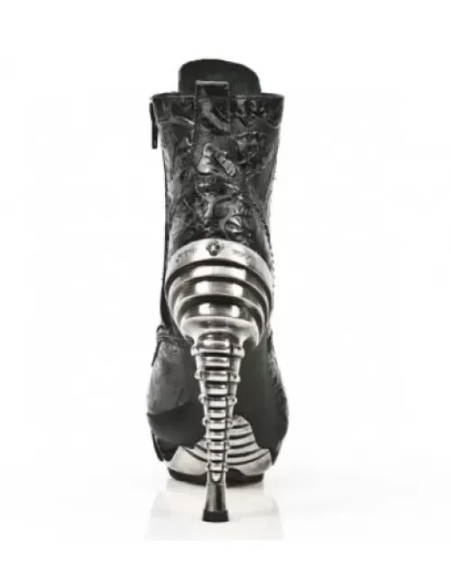 Discount New Rock Anke Boot Punk -ag016-C21