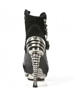 Discount New Rock Anke Boot Punk -ag032-C2