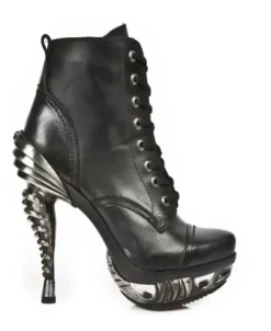 Clearance New Rock Anke Boot Punk -ag016-1