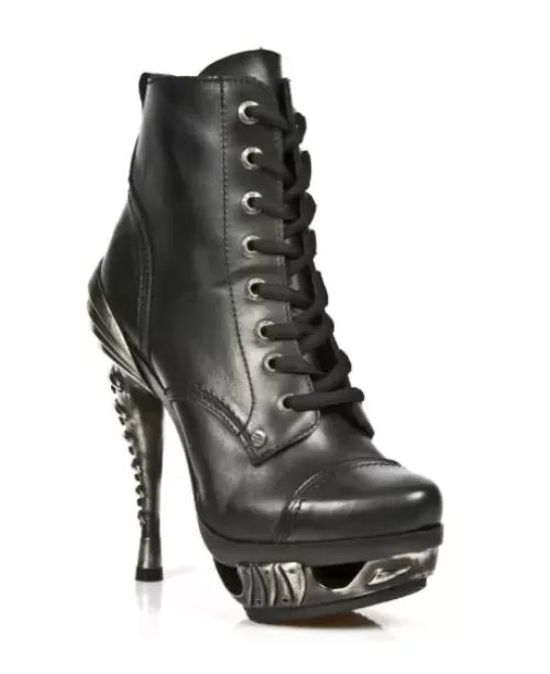 Clearance New Rock Anke Boot Punk -ag016-1