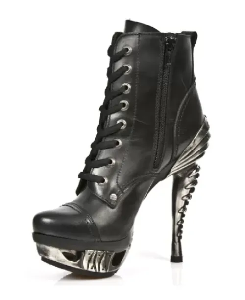 Clearance New Rock Anke Boot Punk -ag016-1
