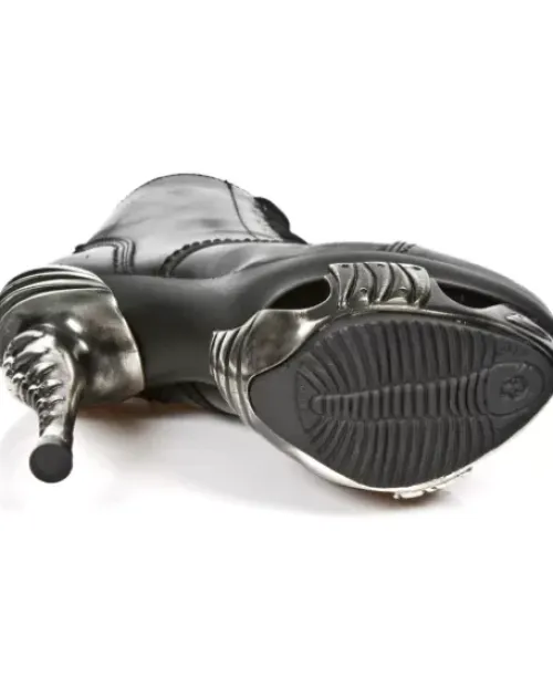 Clearance New Rock Anke Boot Punk -ag016-1