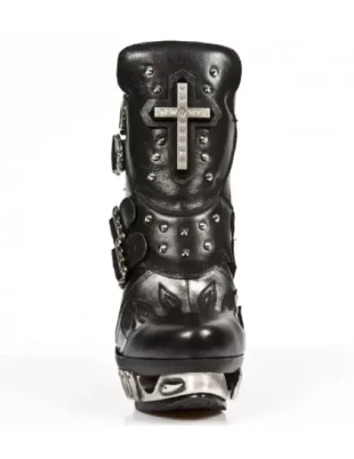 New Rock Anke Boot Punk -ag005-1