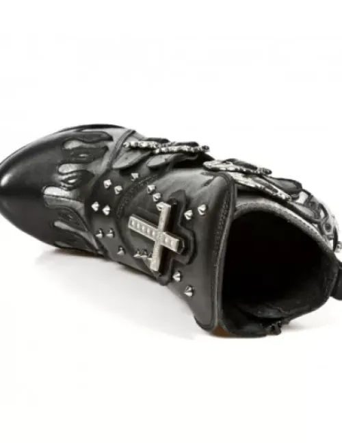 New Rock Anke Boot Punk -ag005-1