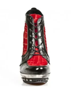 Outlet New Rock Anke Boot Punk -Punk006-C10