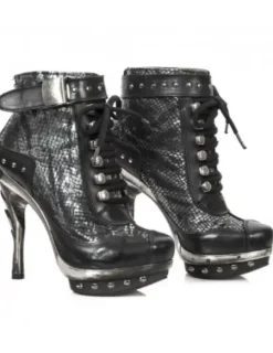 Outlet New Rock Anke Boot Punk -Punk028-C1