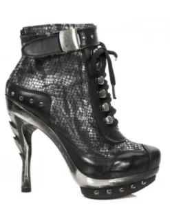 Outlet New Rock Anke Boot Punk -Punk028-C1