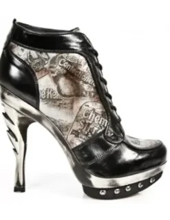 Clearance New Rock Anke Boot Punk -Punk006-C9