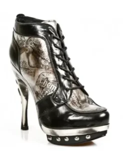 Clearance New Rock Anke Boot Punk -Punk006-C9
