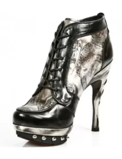 Clearance New Rock Anke Boot Punk -Punk006-C9