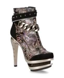 Hot New Rock Anke Boot Punk -Rock224-C1