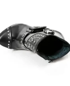 Outlet New Rock Anke Boot Punk -Rock263-C1