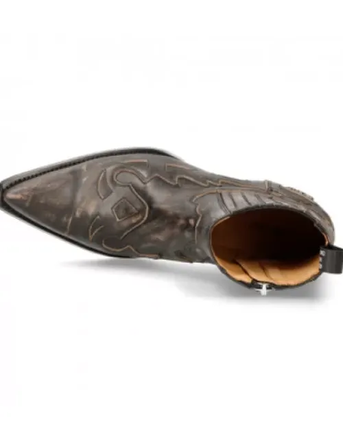 New New Rock Anke Boot uea -7721C-C7