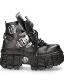 New Rock Anke Boot  Tank  -Wa052-C1
