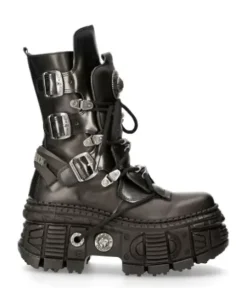 Clearance New Rock Anke Boot  Tank  -Wa130-C1