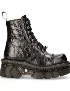 Clearance New Rock Anke Boot Techno -ii083C-C64