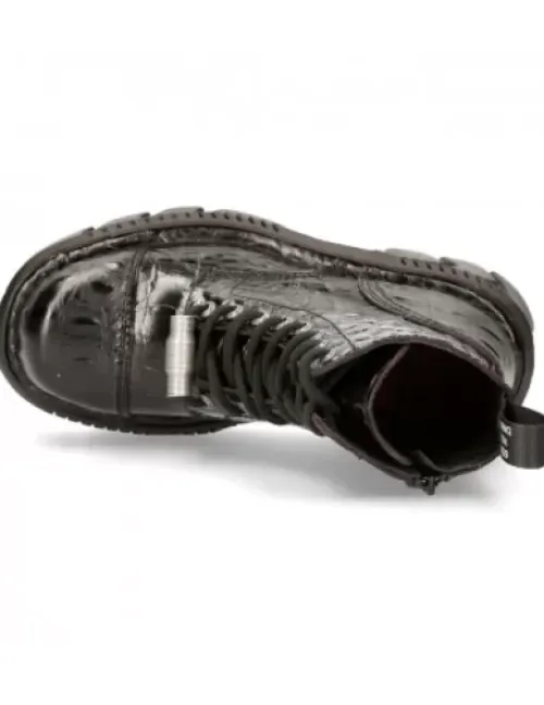 Clearance New Rock Anke Boot Techno -ii083C-C64