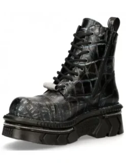 Hot New Rock Anke Boot Techno -ii083C-C61