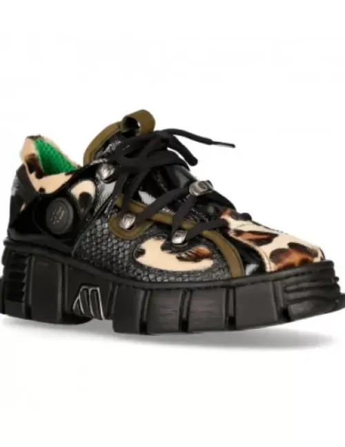 New Rock Anke Boot Tower With ace -Wa003-C10