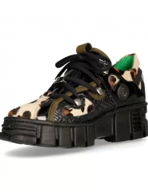 New Rock Anke Boot Tower With ace -Wa003-C10