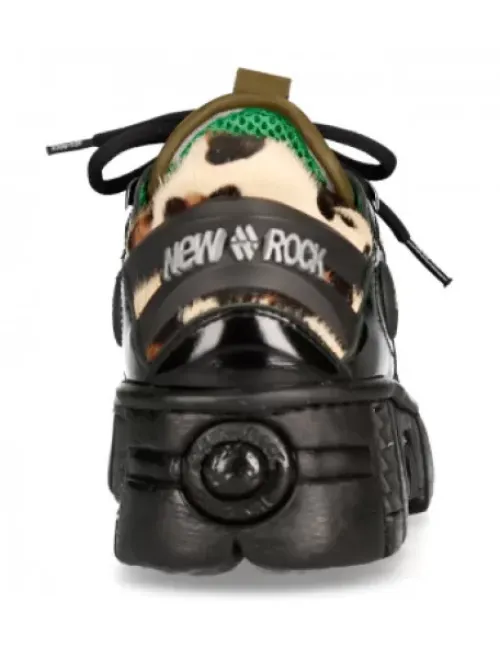New Rock Anke Boot Tower With ace -Wa003-C10